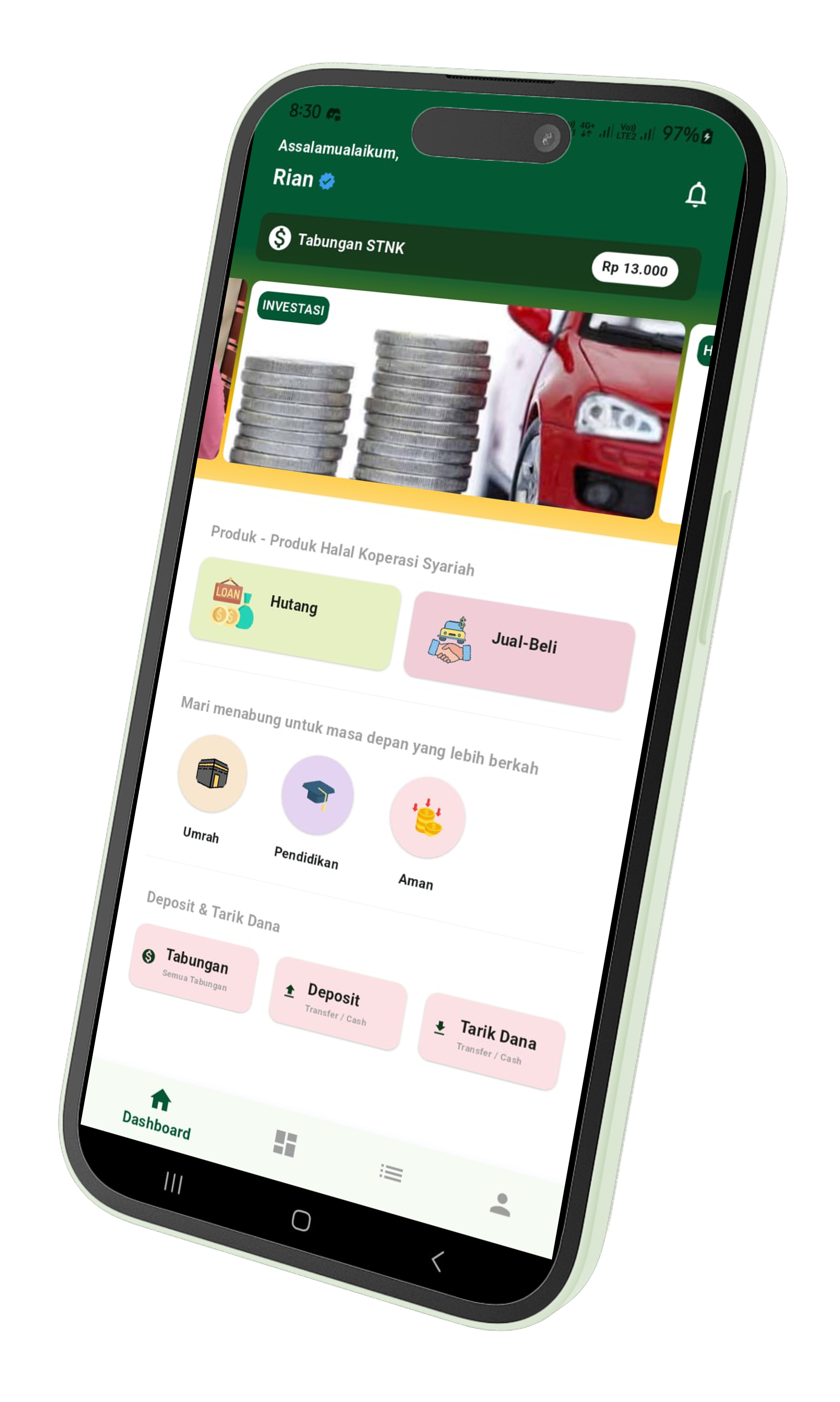 Aplikasi Koperasi Syariah